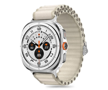 Pasek i akcesoria do zegarków TECH-PROTECT Weave Pro do Galaxy Watch Ultra (47 mm) Crayon White 5906302376360